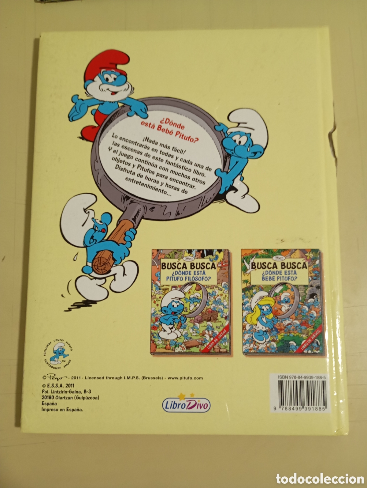 C&oacute;mics: BUSCA BUSCA, &iquest;DONDE ESTA BEBE PITUFO?, PEYO CREATIONS, 2011 - Foto 2