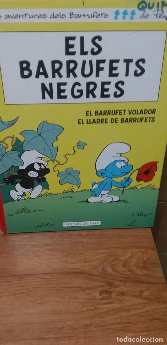 C&oacute;mics: ELS BARRUFETS - N&ordm; 3 - ELS BARRUFETS NEGRES - ED. BASE 2012 - TEXTO EN CATALAN - Foto 1
