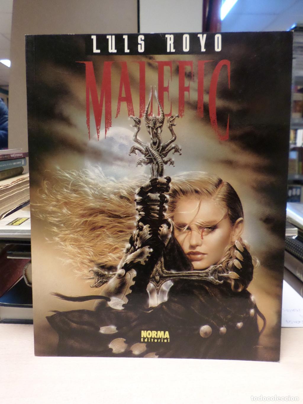 C&oacute;mics: MALEFICIO - LUIS ROYO - ILUSTRACIONES NORMA 2002 - Luis Royo - Foto 1