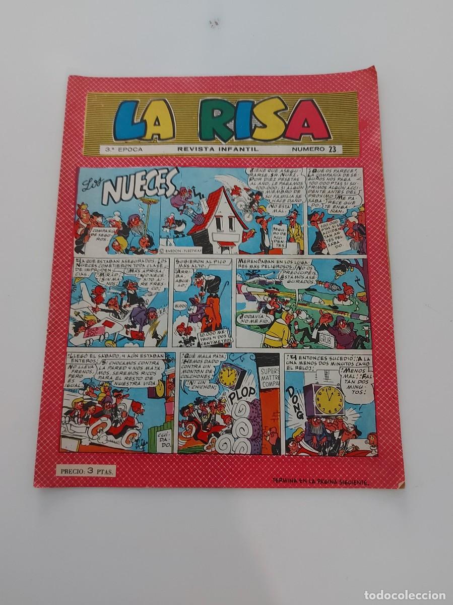C&oacute;mics: A&Ntilde;O 1964 . LA RISA 3&ordf; &Eacute;POCA N.&ordm; 23 (DE 102). GRAPA. EDITORIAL MARCO. - Foto 1