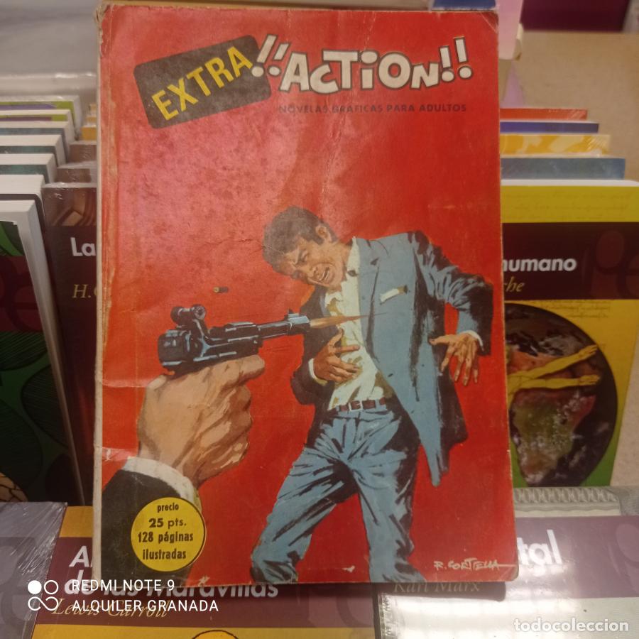 C&oacute;mics: EXTRA ACTION N&ordm; 8. ILUSTRACIONES DE CORTELLA. EDICIONES PETRONIO - - Foto 1