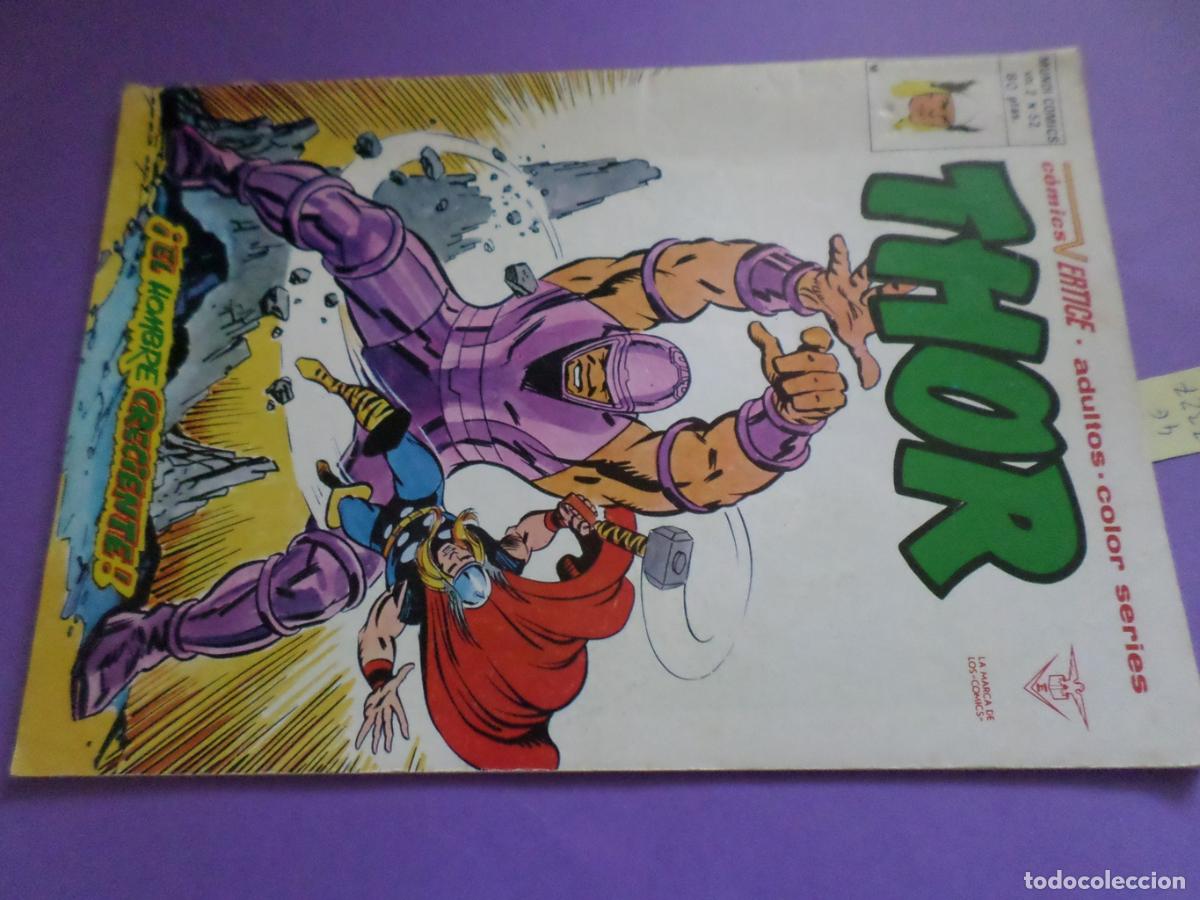 C&oacute;mics: MARVEL - THOR VOL 2 N.&ordm; 52 - EL HOMBRE CRECIENTE / EDICIONES V&Eacute;RTICE / MUNDI COMICS - - Foto 1
