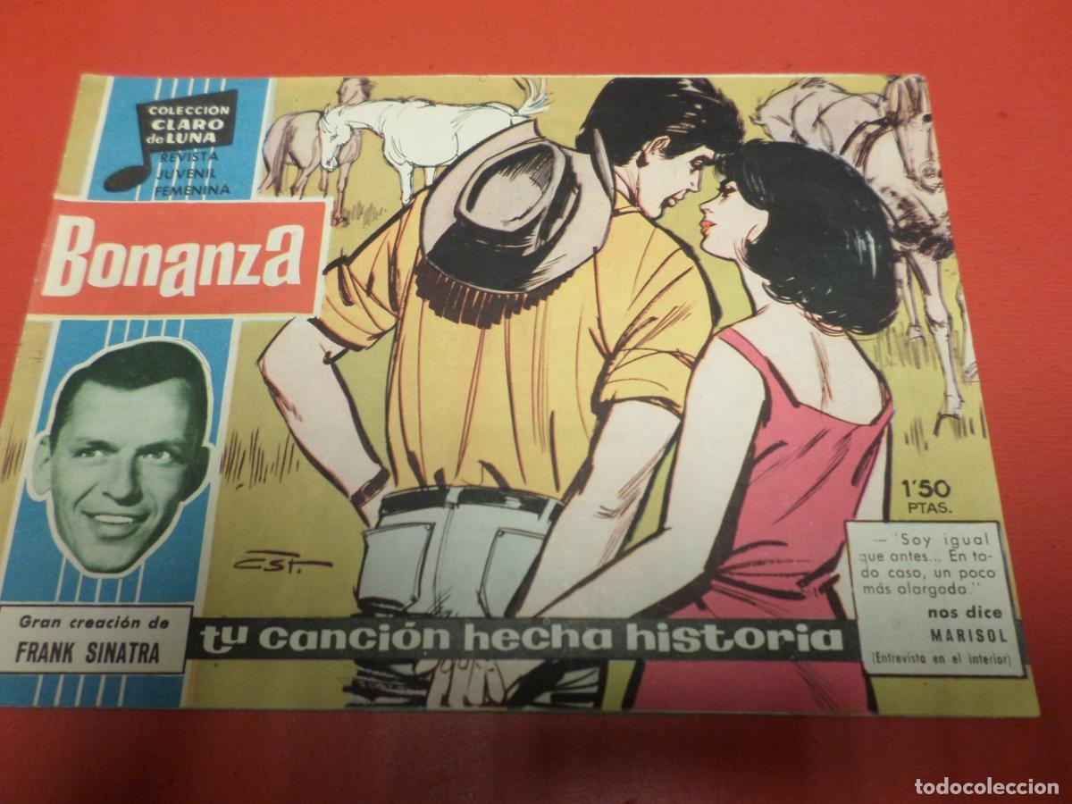 C&oacute;mics: CLARO DE LUNA 194 -BONANZA-1963 - FRANK SINATRA - - Foto 1