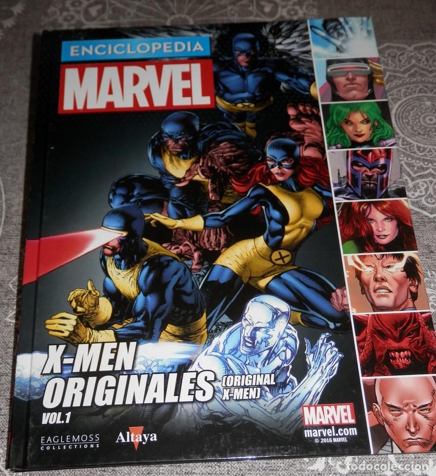 C&oacute;mics: ENCICLOPEDIA MARVEL - X-MEN ORIGINALES - VOL.1 - Foto 1