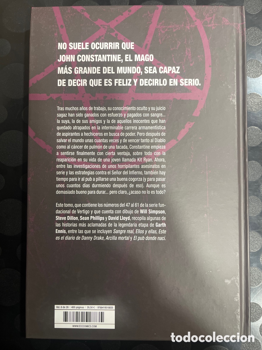 C&oacute;mics: JOHN CONSTANTINE : HELLBLAZER VOLUMEN 6 DC BLACK LABEL ECC ( 2022/&hellip; ) - Foto 2