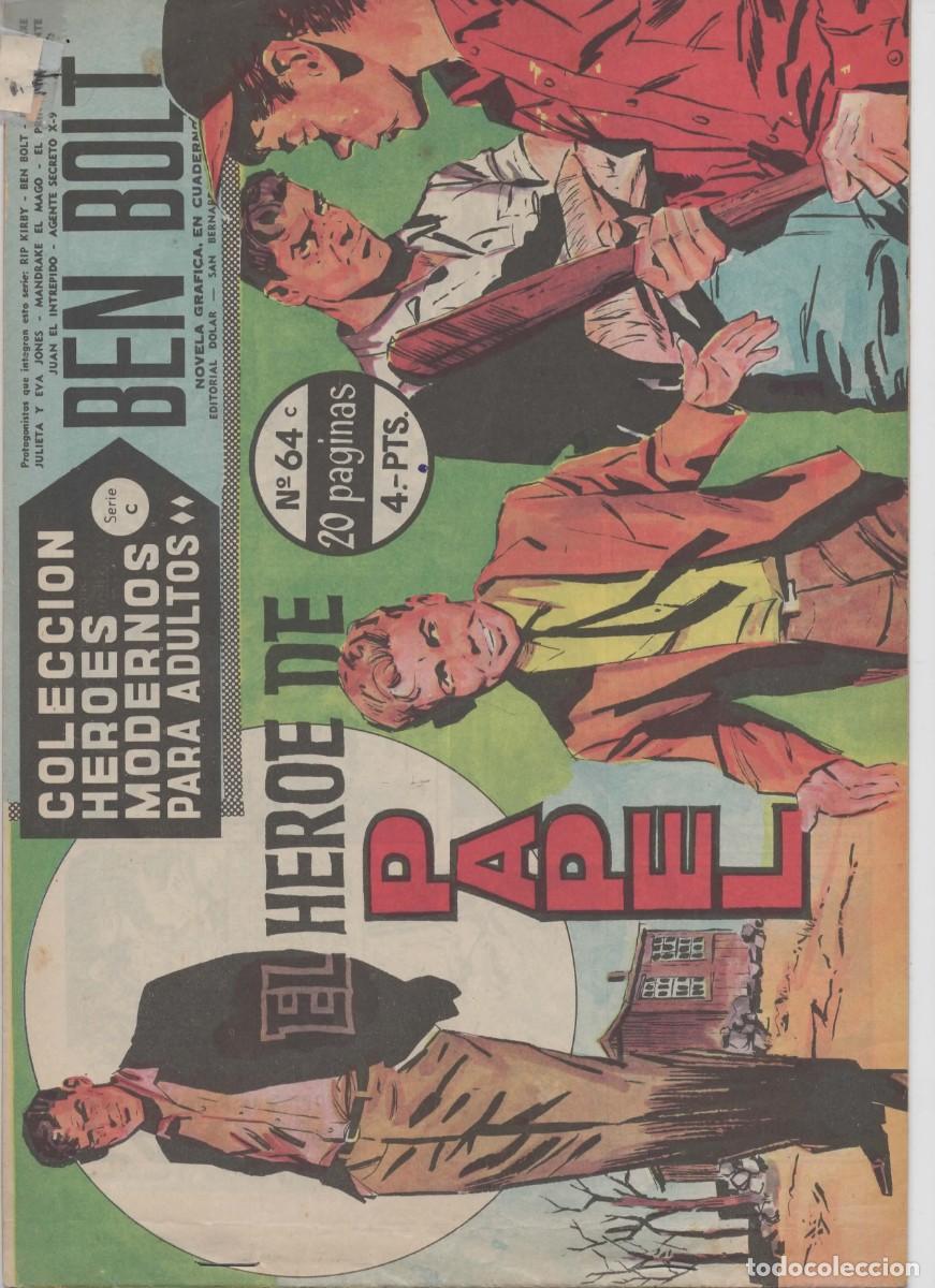 C&oacute;mics: Ben Bolt n &ordm;64.-Heroe de papel - Foto 1
