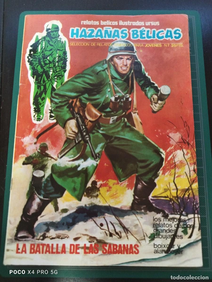 C&oacute;mics: COMIC 1973: HAZA&Ntilde;AS BELICAS N&ordm; 7 / EDICIONES TORAY - Foto 1