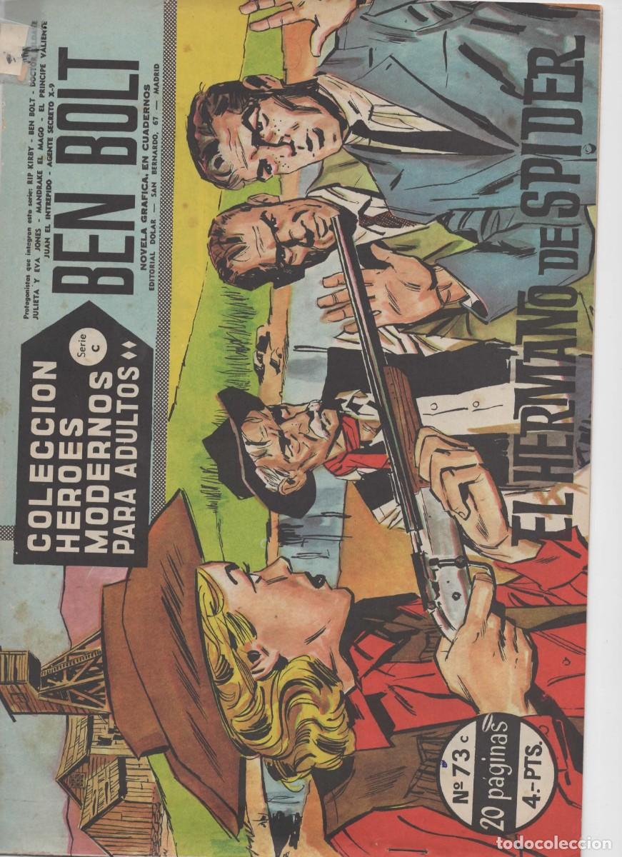 C&oacute;mics: Ben Bolt n &ordm;73-El Hermanho de Spider - Foto 1