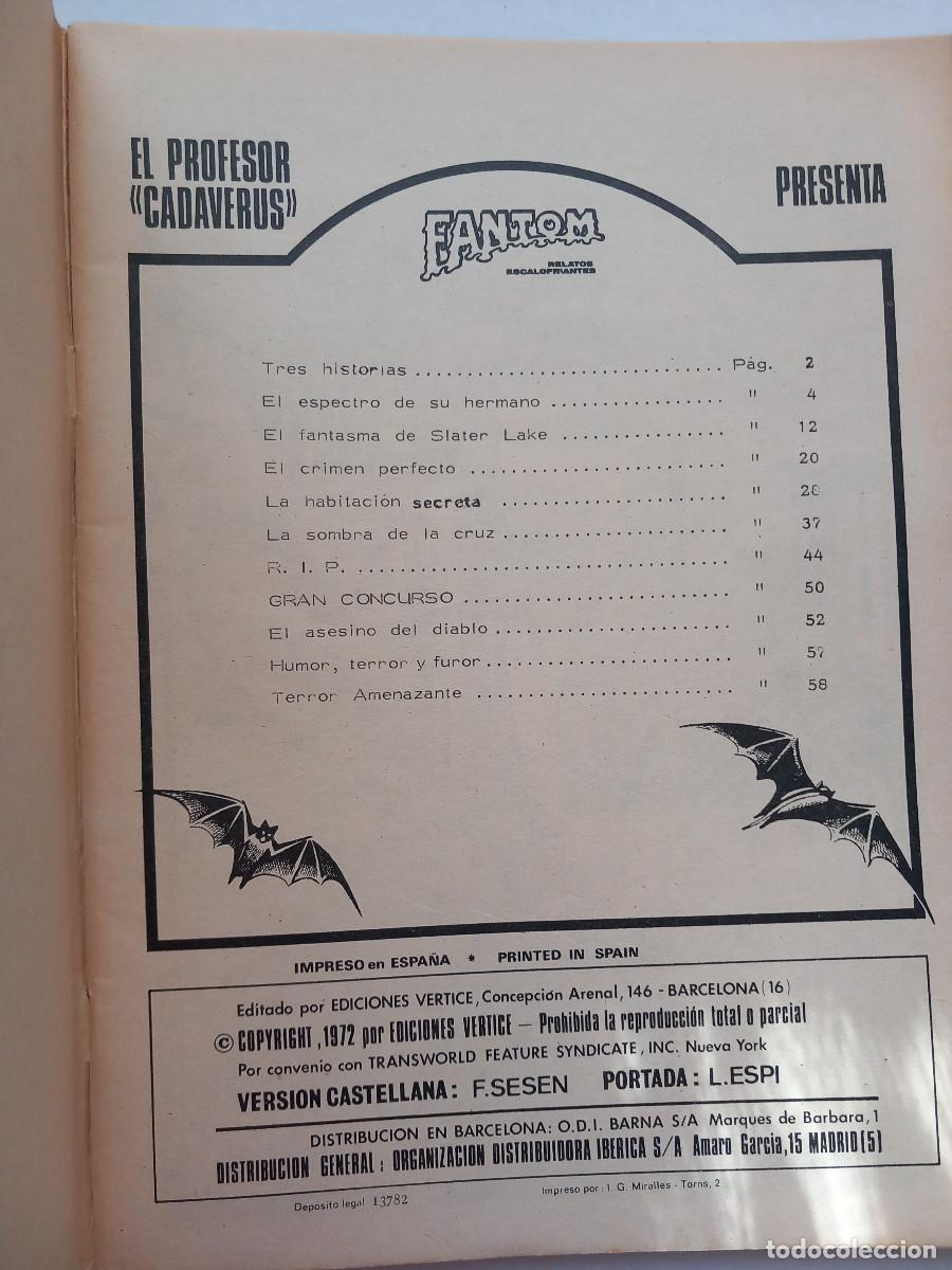 C&oacute;mics: COMICS FANTOM EDICIONES VERTICE El asesino del diablo - Foto 2
