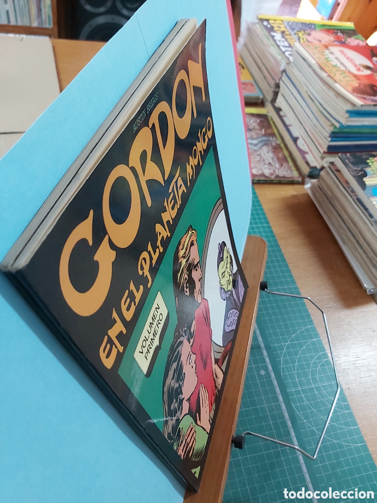 C&oacute;mics: * GORDON EN EL PLANETA MONGO 1 Y 2 COMPLETA * AUSTIN BRIGGS * EDICIONES B.O. 1978 * - Foto 2