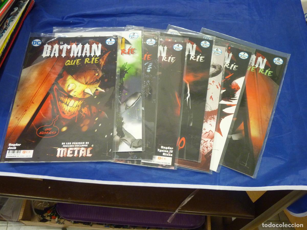 C&oacute;mics: Batman que rie completa 8 numeros ECC Muy buen estado - Foto 1