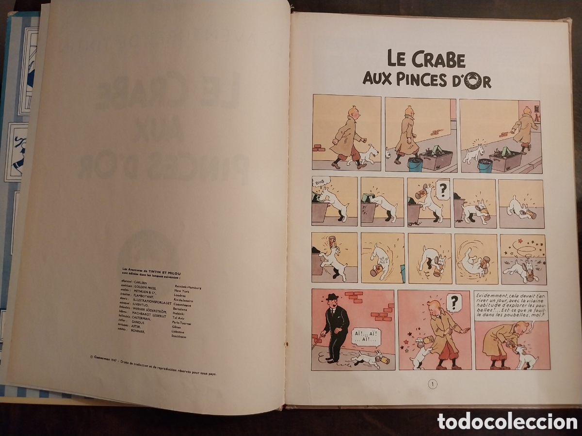 C&oacute;mics: Le crabe aux pinces dor - Foto 6