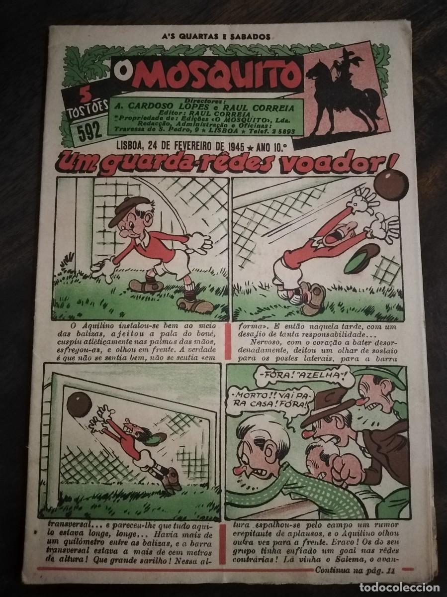 C&oacute;mics: O Mosquito, n&uacute;mero 592. Portugal. - Foto 1
