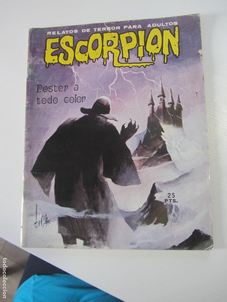 C&oacute;mics: ESCORPION N&ordm; 1 RELATOS DE TERROR PARA ADULTOS. VILMAR 1973. 25 PTS. MUY DIFICIL Arx242