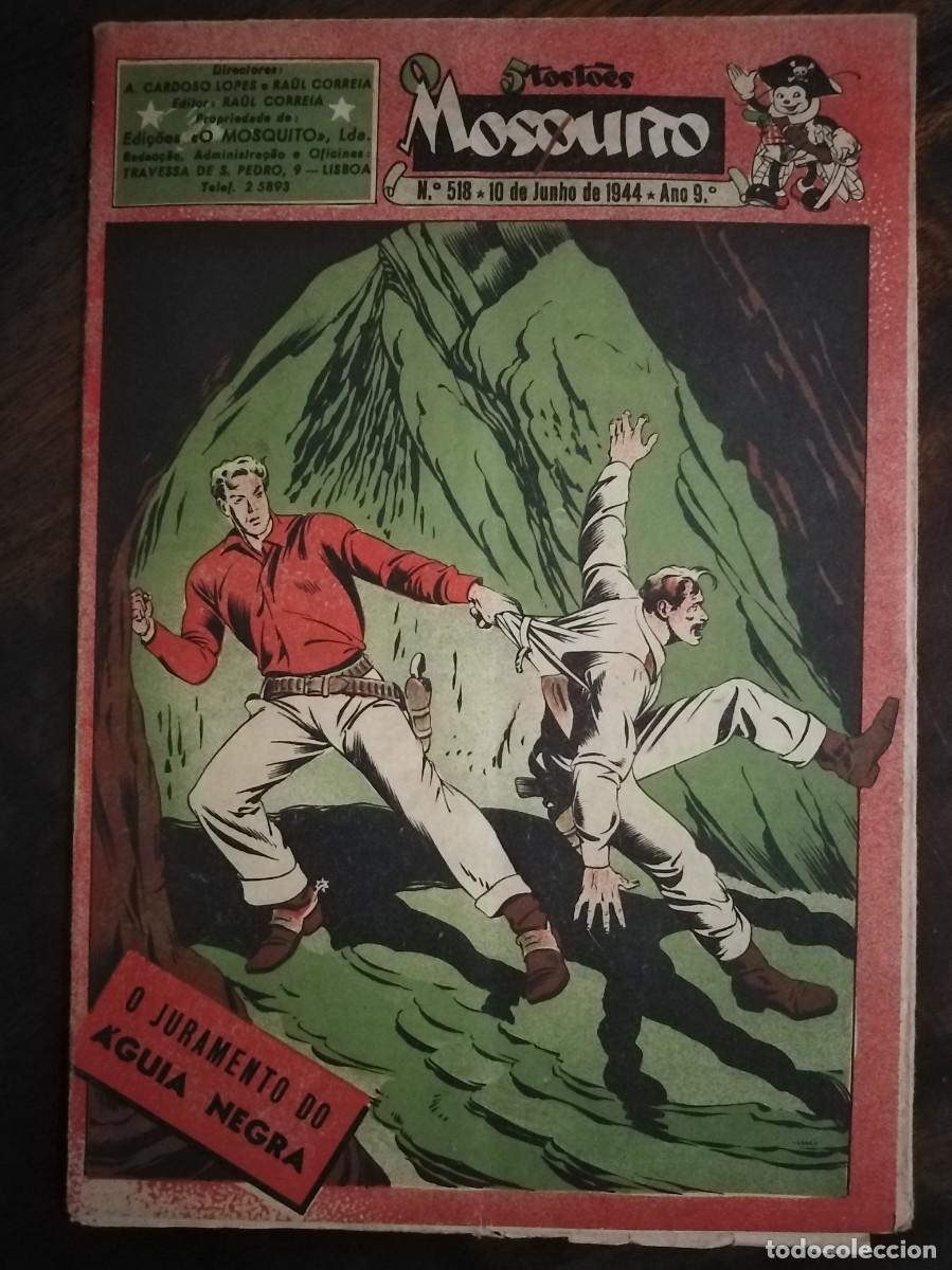 C&oacute;mics: O Mosquito, n&uacute;mero 518. Portugal. - Foto 1
