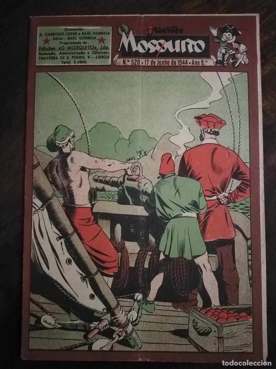 C&oacute;mics: O Mosquito, n&uacute;mero 520. Portugal. - Foto 1