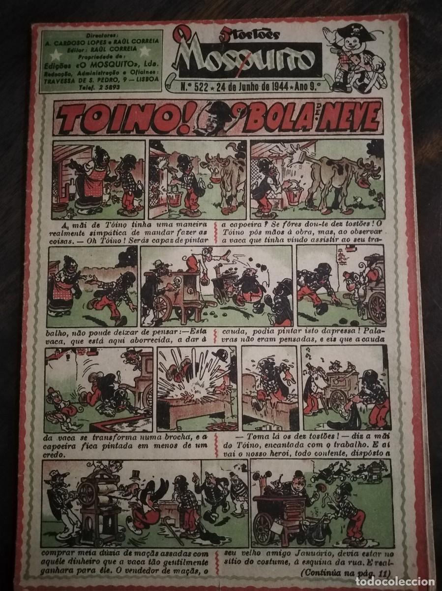 C&oacute;mics: O Mosquito, n&uacute;mero 522. Portugal. - Foto 1