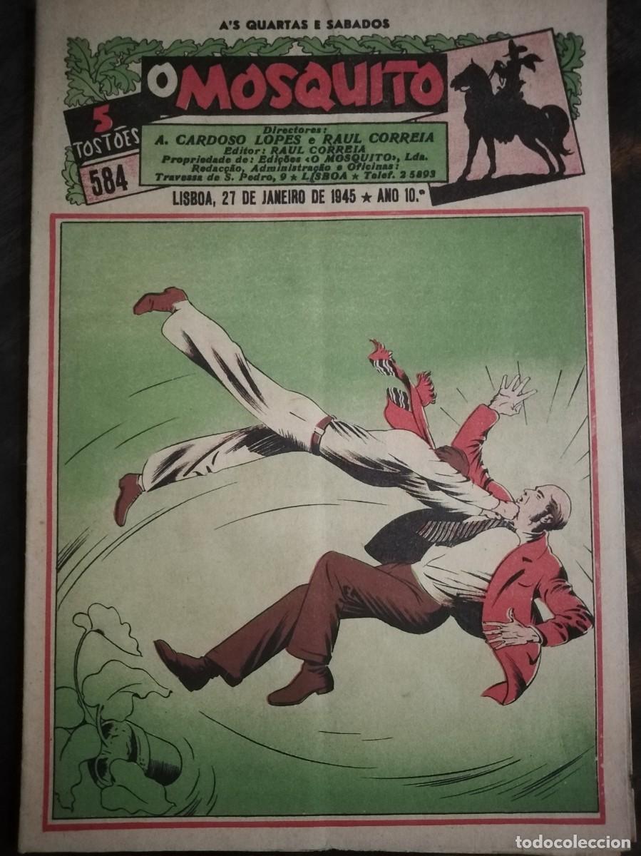 C&oacute;mics: O Mosquito, n&uacute;mero 584. Portugal. - Foto 1