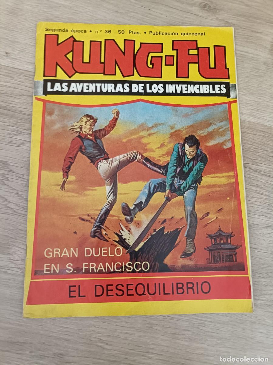 C&oacute;mics: Lote Comic KUNG FU x 5 Segunda y Tercera &eacute;poca - Foto 2