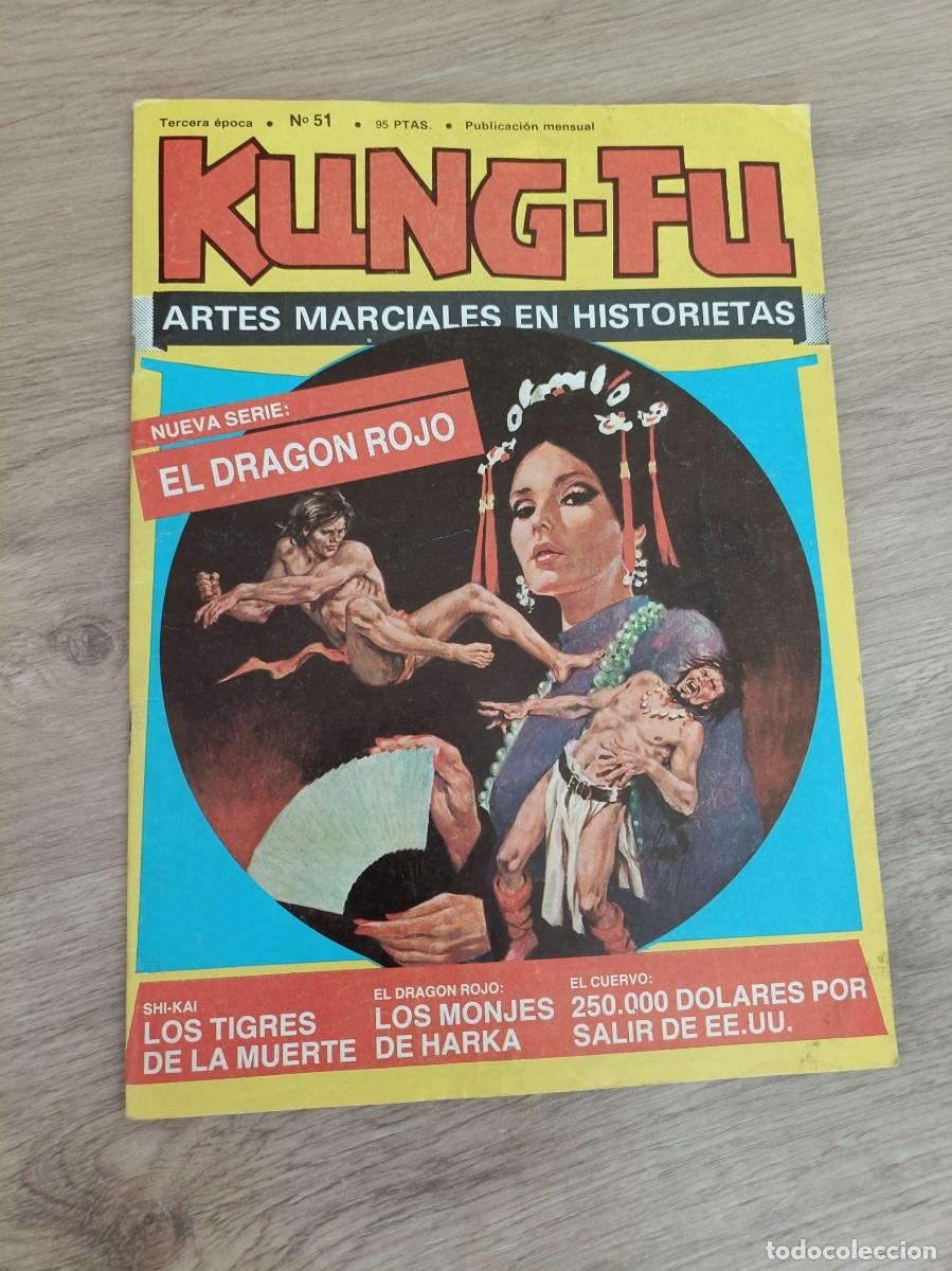 C&oacute;mics: Lote Comic KUNG FU x 5 Segunda y Tercera &eacute;poca - Foto 6