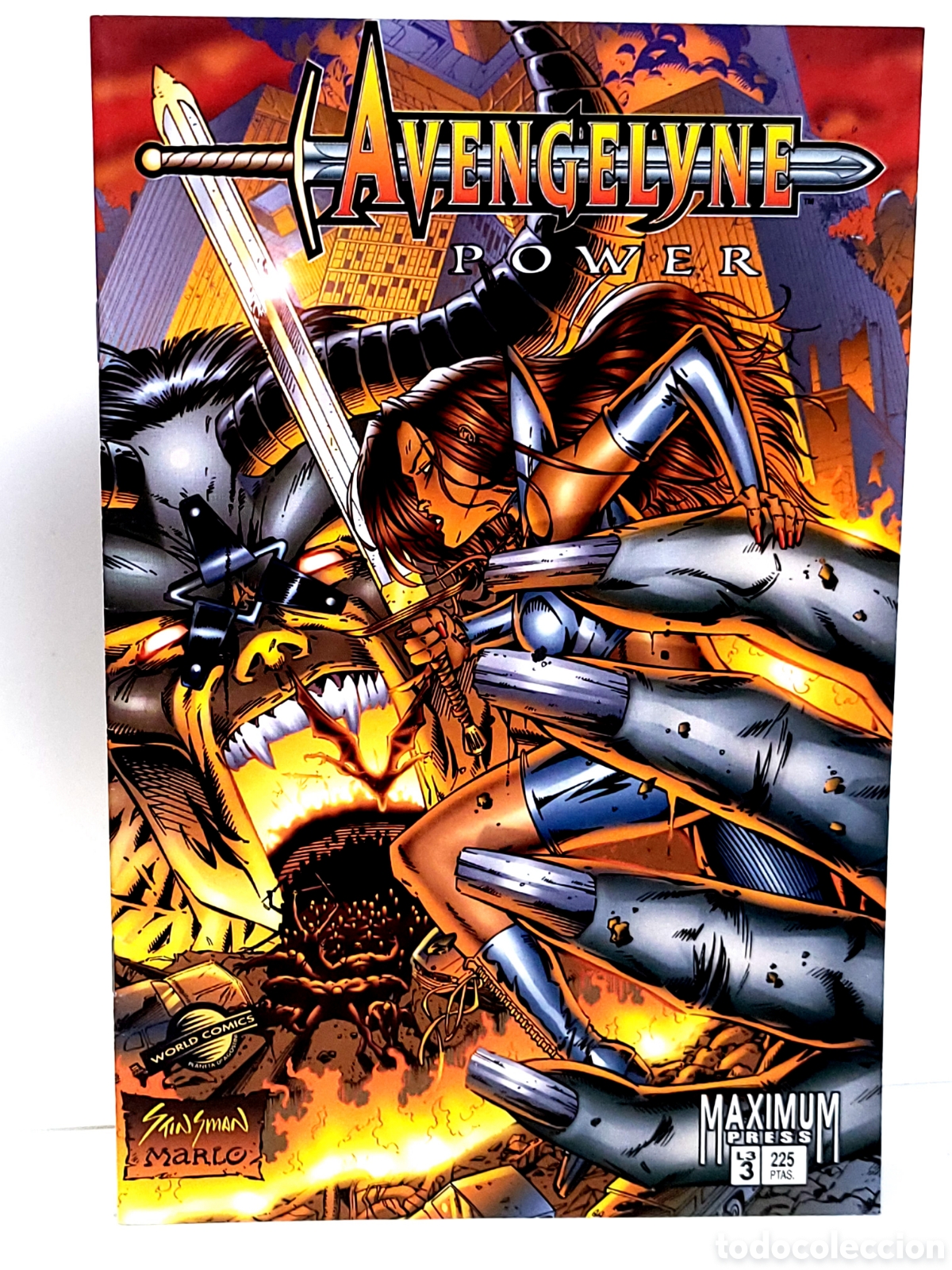 C&oacute;mics: DE KIOSCO AVENGELYNE POWER 2 MAXIMUM PRESS COMICS - Foto 1