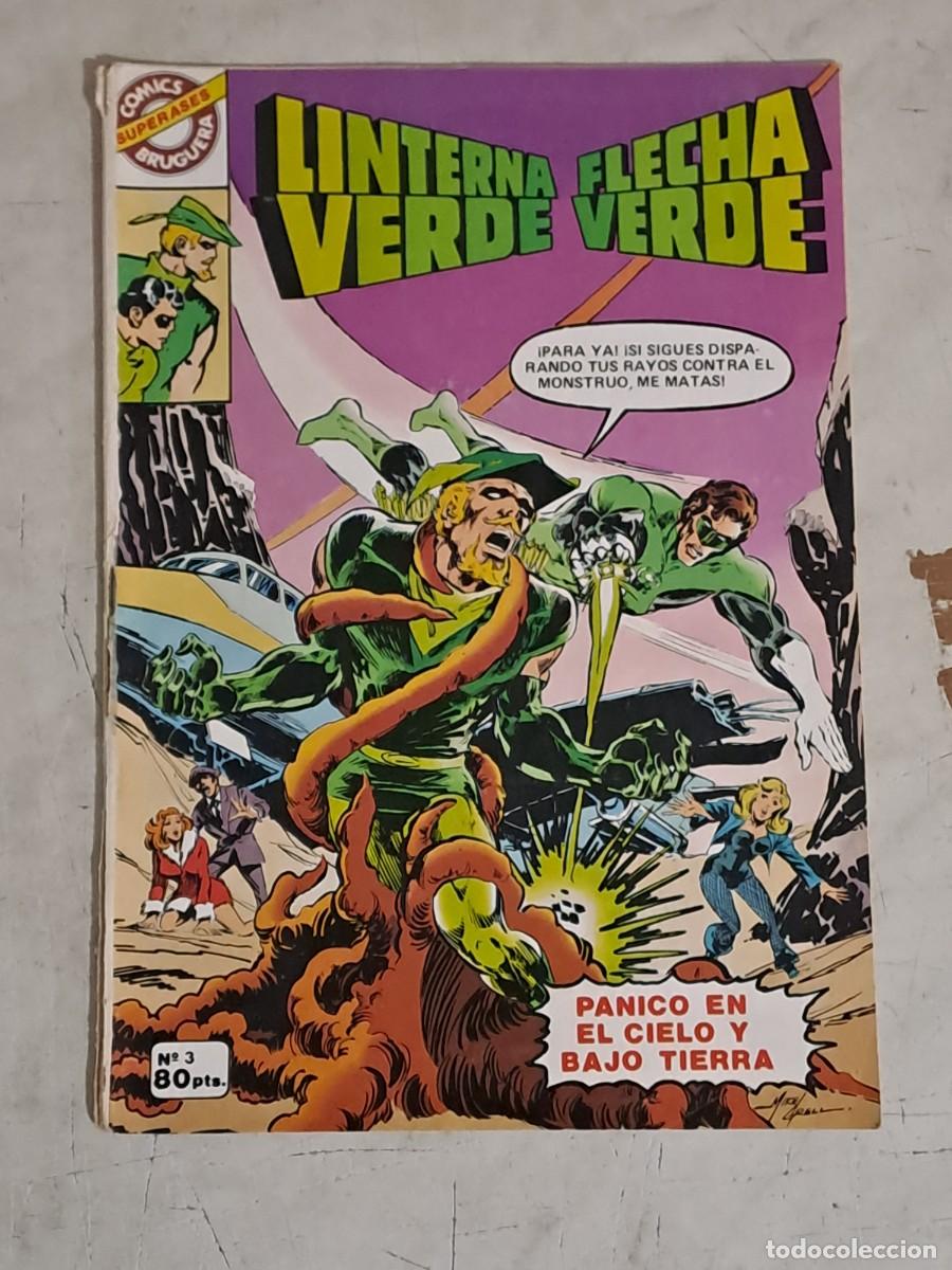 C&oacute;mics: Comics Bruguera super ases 3, Linterna verde, flecha verde - Foto 1