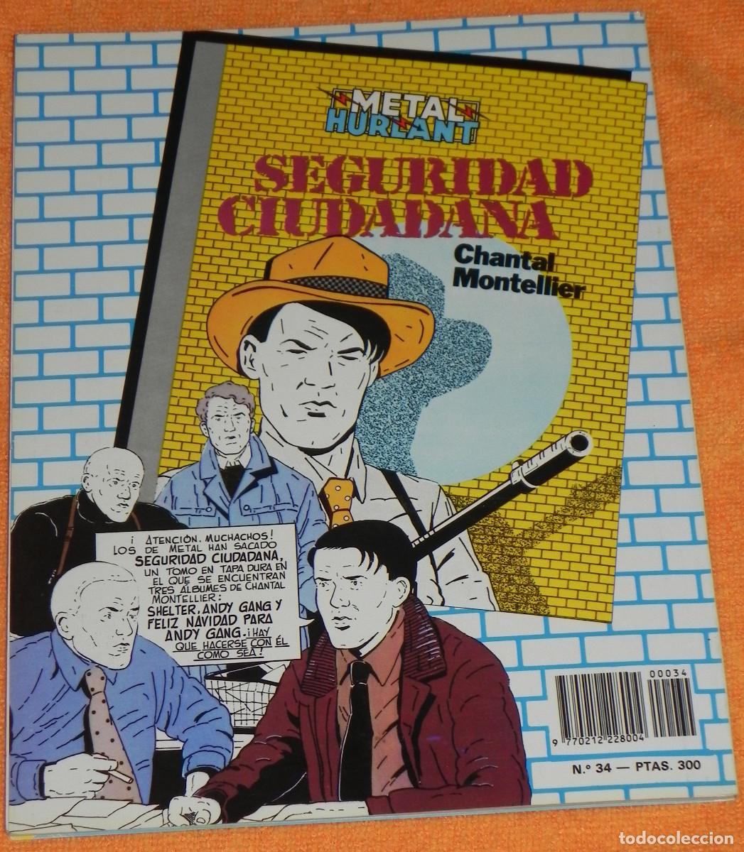 C&oacute;mics: COMIC METAL HURLANT - N&ordm; 34 - EDIT. EUROCOMIC. S.A. (P) - Foto 2