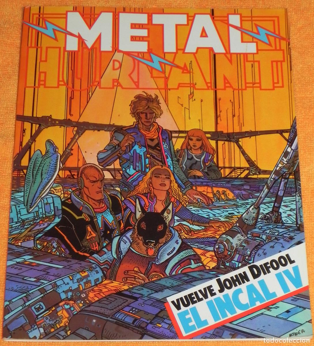 C&oacute;mics: COMIC METAL HURLANT - N&ordm; 34 - EDIT. EUROCOMIC. S.A. (P) - Foto 1