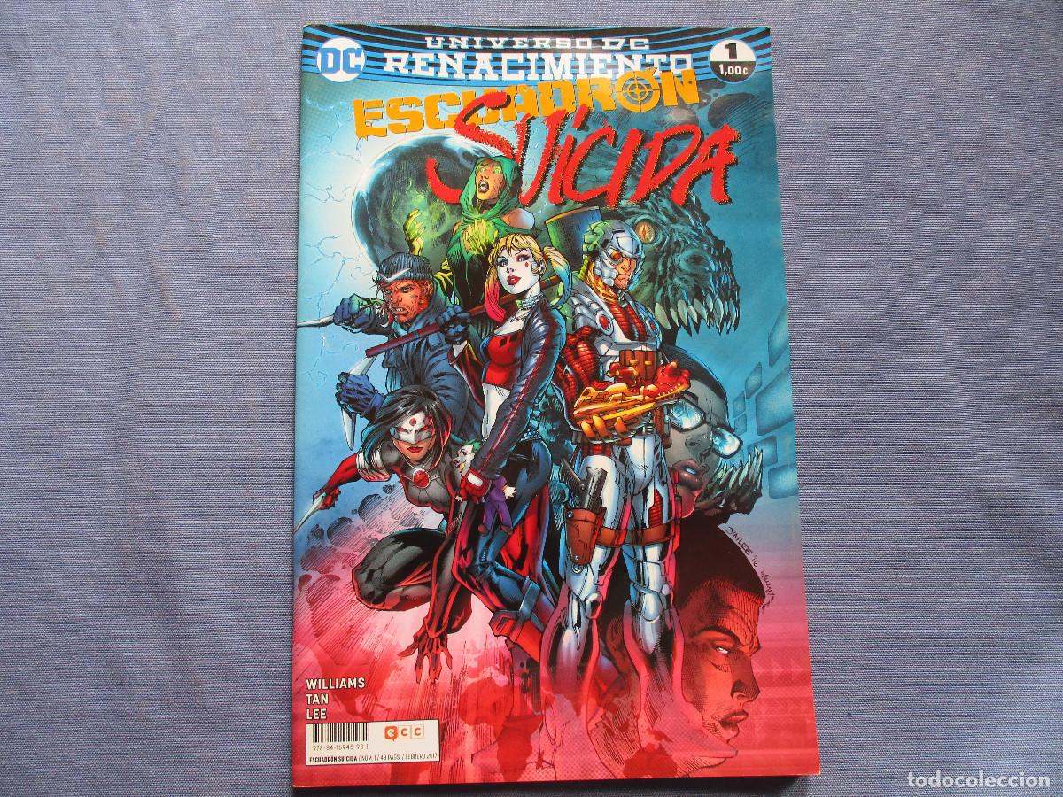 C&oacute;mics: DC / ESCUADR&Oacute;N SUICIDA N.&ordm; 1 de JIM LEE 2017 ECC - UNIVERSO DC RENACIMIENTO - Foto 2