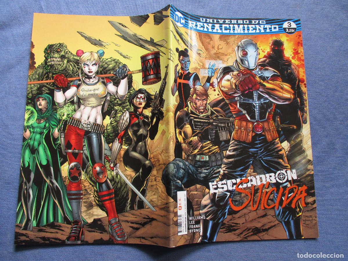 C&oacute;mics: DC / ESCUADR&Oacute;N SUICIDA N.&ordm; 3 de JIM LEE 2017 ECC - UNIVERSO DC RENACIMIENTO - Foto 5