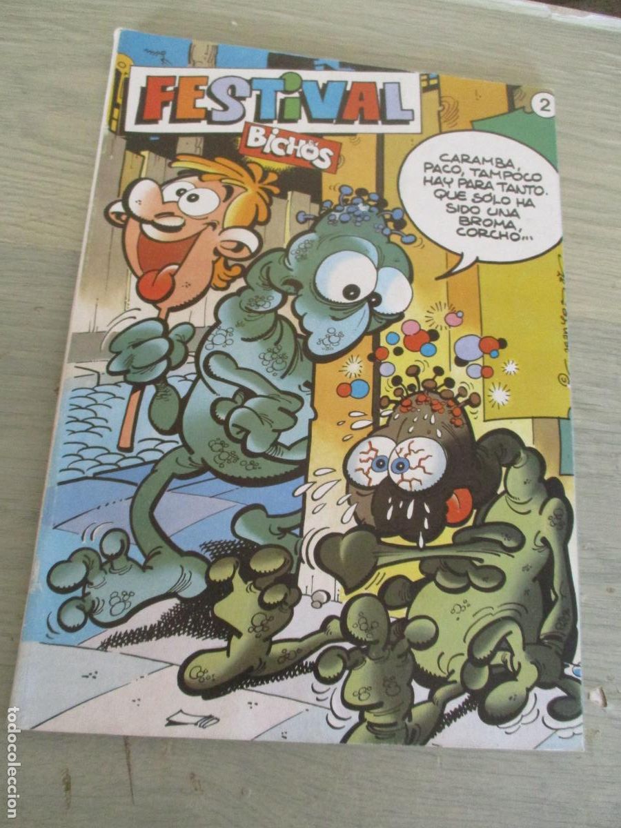 C&oacute;mics: FESTIVAL BICHOS, N&ordm;. 2- TIENE TRES L&Aacute;MINAS - Foto 1