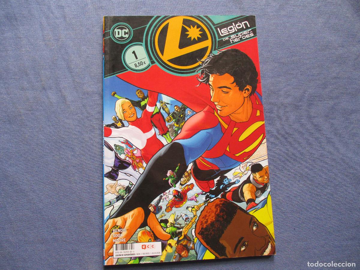 C&oacute;mics: DC / LEGI&Oacute;N DE SUPERH&Eacute;ROES N.&ordm; 1 de BRIAN MICHAEL BENDIS &middot; ECC 2020 - Foto 1