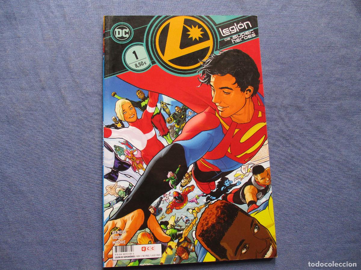 C&oacute;mics: DC / LEGI&Oacute;N DE SUPERH&Eacute;ROES N.&ordm; 1 de BRIAN MICHAEL BENDIS &middot; ECC 2020 - Foto 2