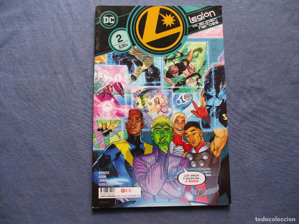 C&oacute;mics: DC / LEGI&Oacute;N DE SUPERH&Eacute;ROES N.&ordm; 2 de BRIAN MICHAEL BENDIS &middot; ECC 2020 - Foto 2