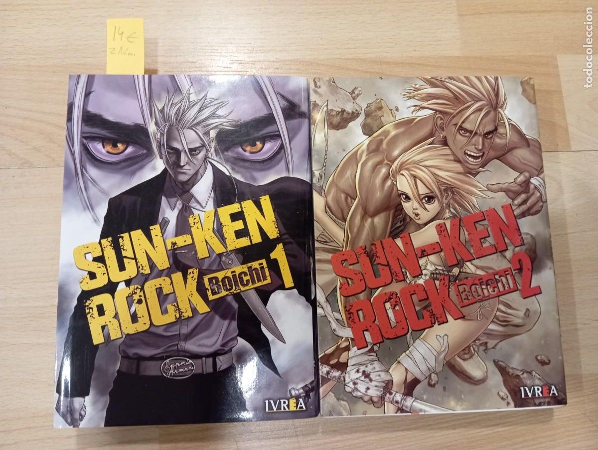 C&oacute;mics: Sun-Ken Rock. Boichi. N&uacute;meros 1 y 2. - Foto 1
