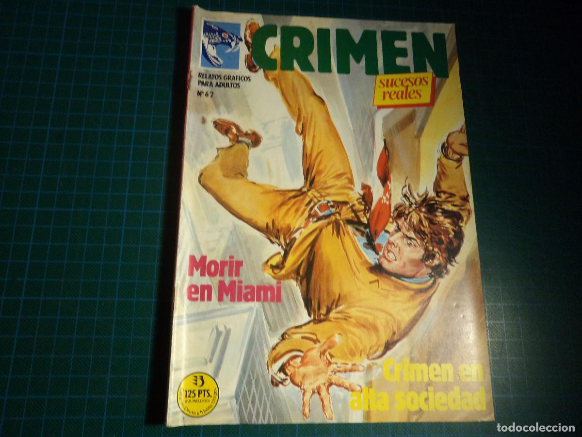 C&oacute;mics: Crimen. N&ordm; 62. Zinco. Lomo ligeramente doblado. - Foto 1