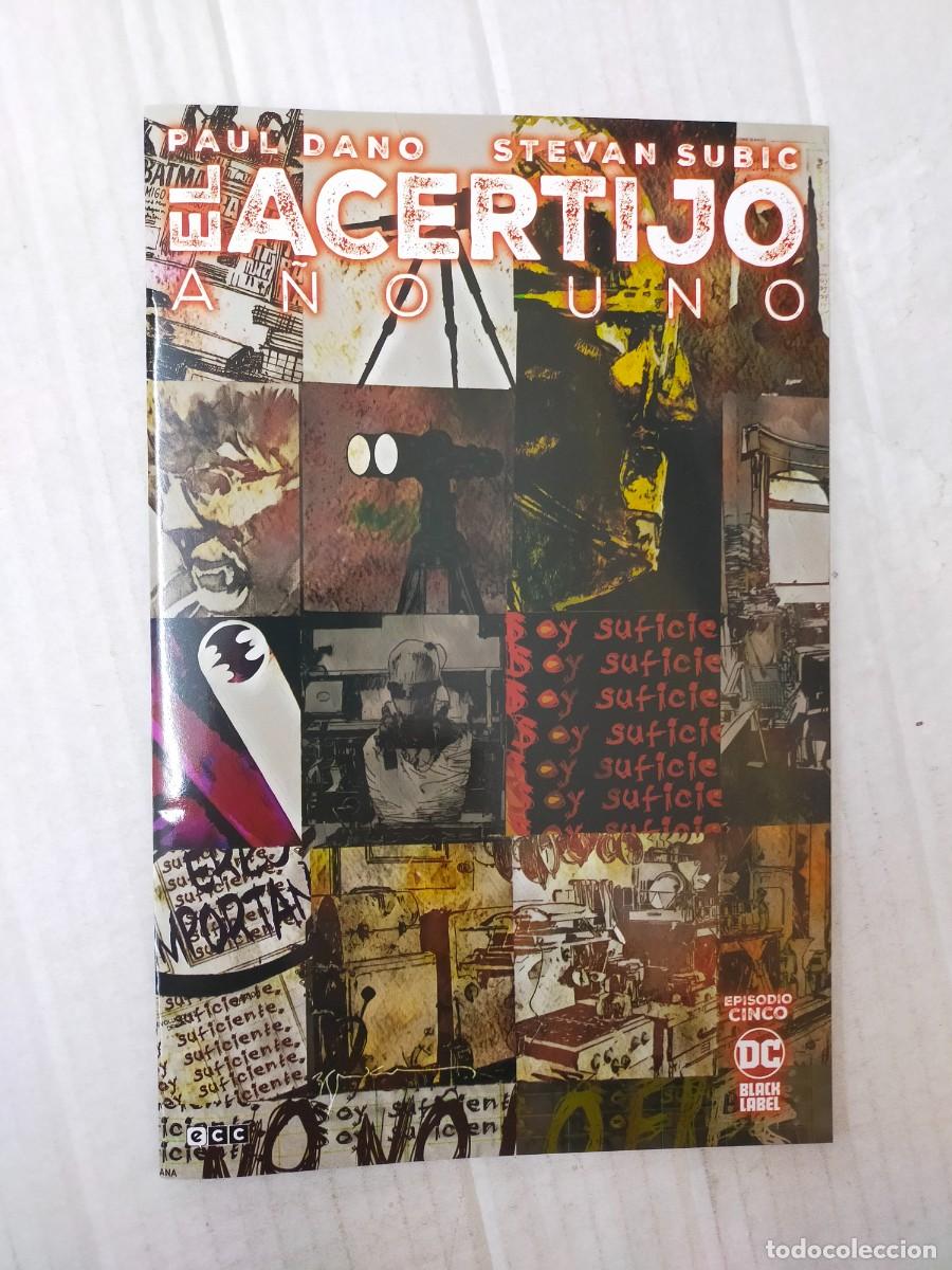 C&oacute;mics: EL ACERTIJO A&Ntilde;O UNO n&ordm; 5. Paul Dano, Stevan Subic. ECC - Foto 1