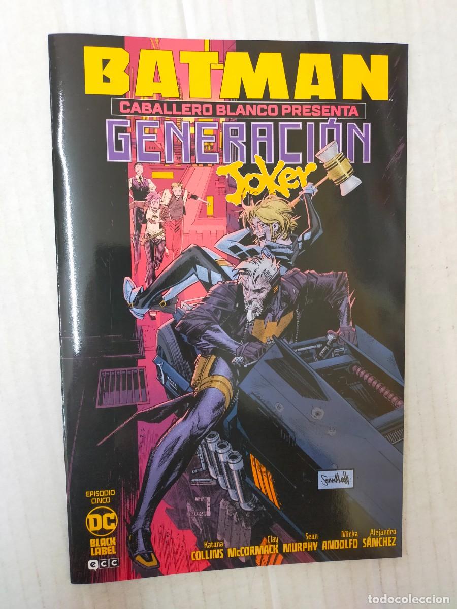 C&oacute;mics: BATMAN. CABALLERO BLANCO PRESENTA: GENERACI&Oacute;N JOKER n&ordm; 5. ECC - Foto 1