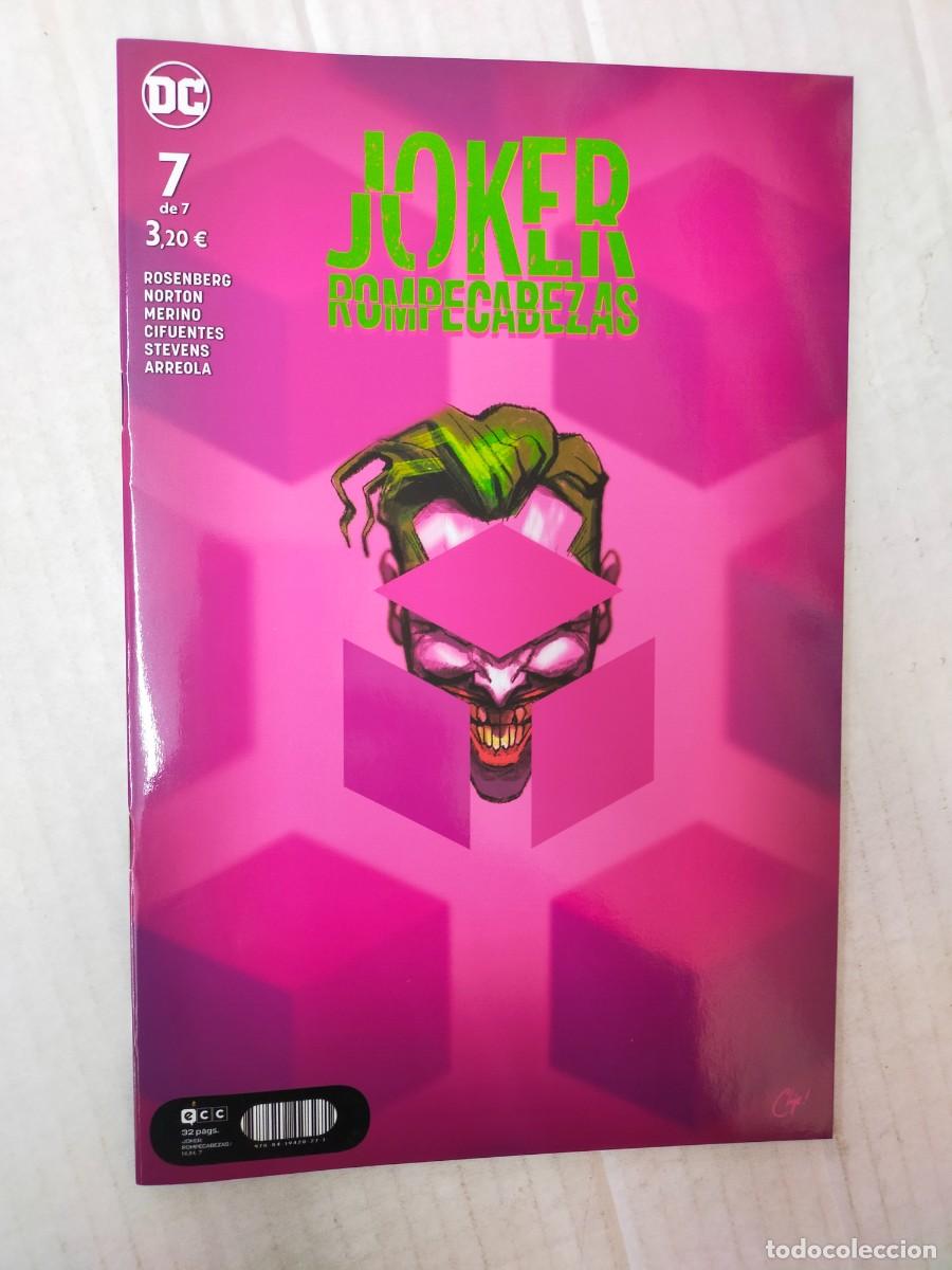 C&oacute;mics: JOKER. ROMPECABEZAS n&ordm; 7. ECC - Foto 1