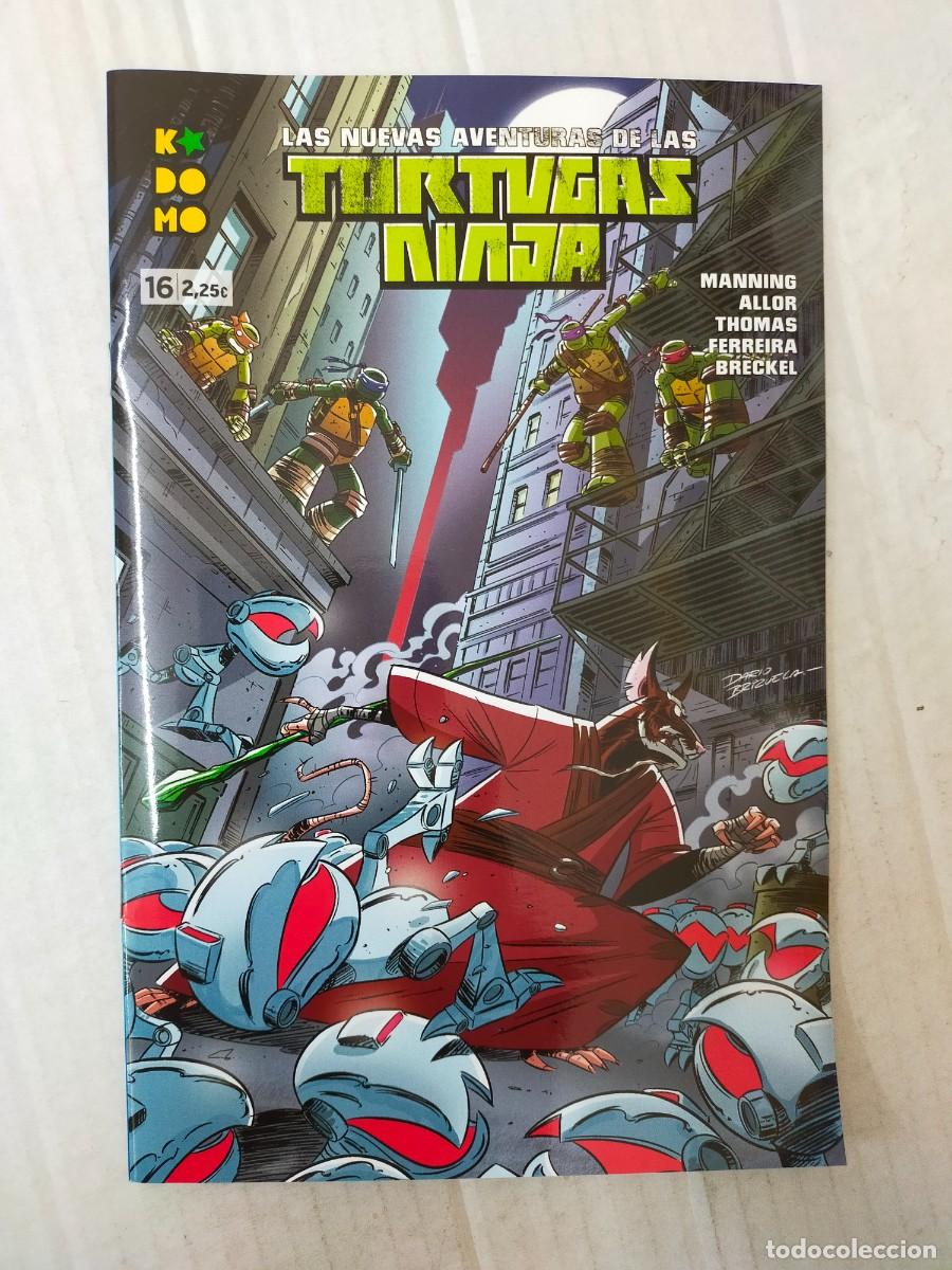 C&oacute;mics: LAS NUEVAS AVENTURAS DE LAS TORTUGAS NINJA n&ordm; 16. ECC - Foto 1