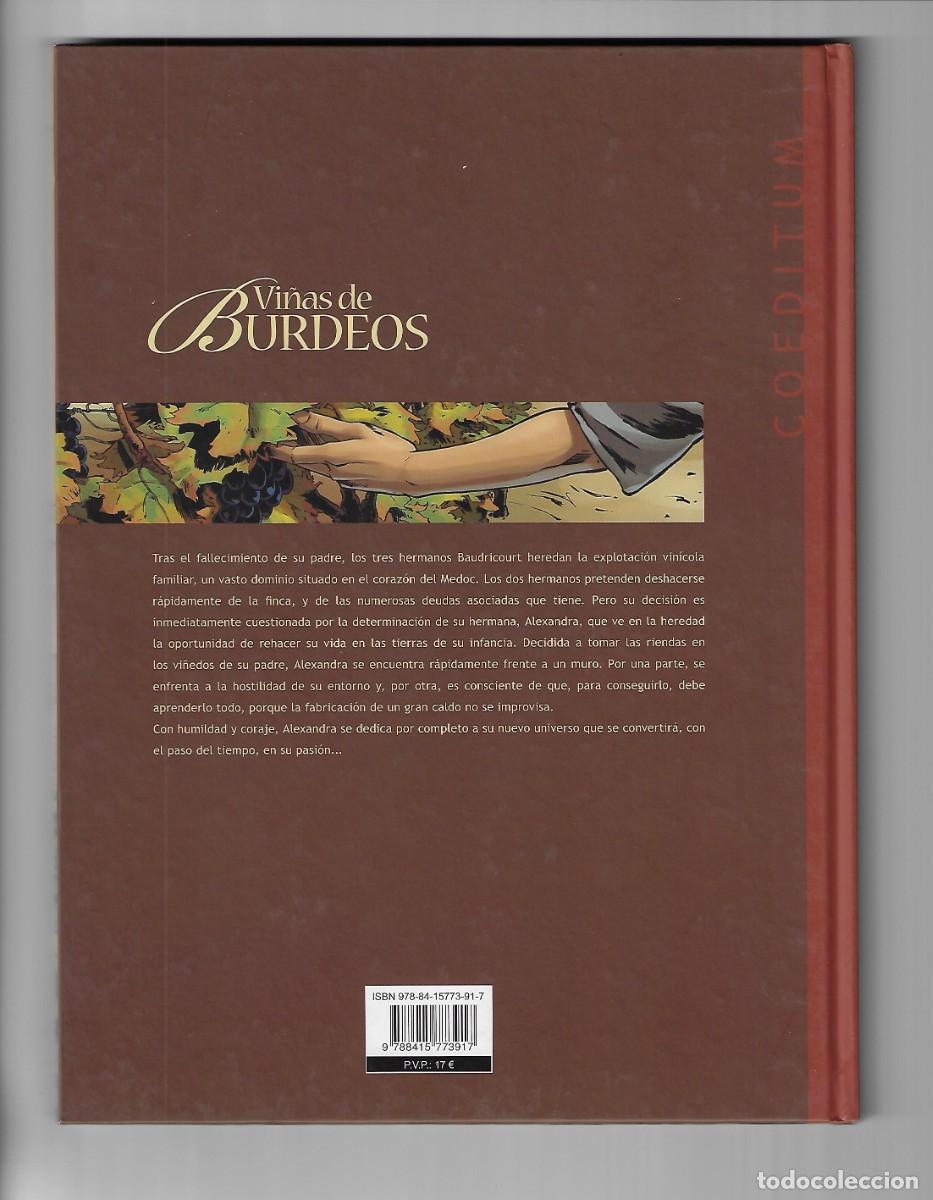C&oacute;mics: Coeditum. Vi&ntilde;as de Burdeos. Corbeyran. Espe. 1. La heredad. - Foto 2