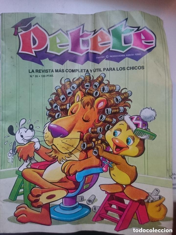 C&oacute;mics: FASCICULO - PETETE - N 35 -LEER DETALLES - Foto 1