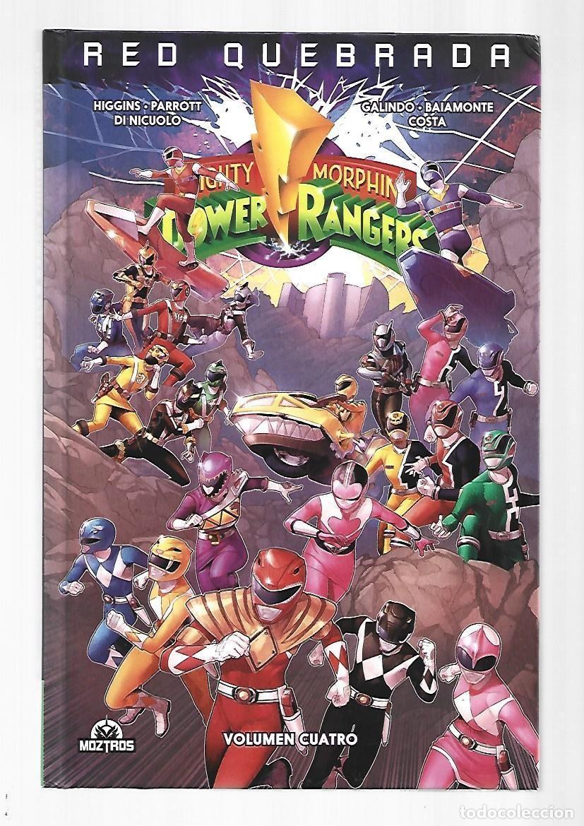 C&oacute;mics: Power Rangers 4: red quebrada, 2023, Moztros, impecable - Foto 1