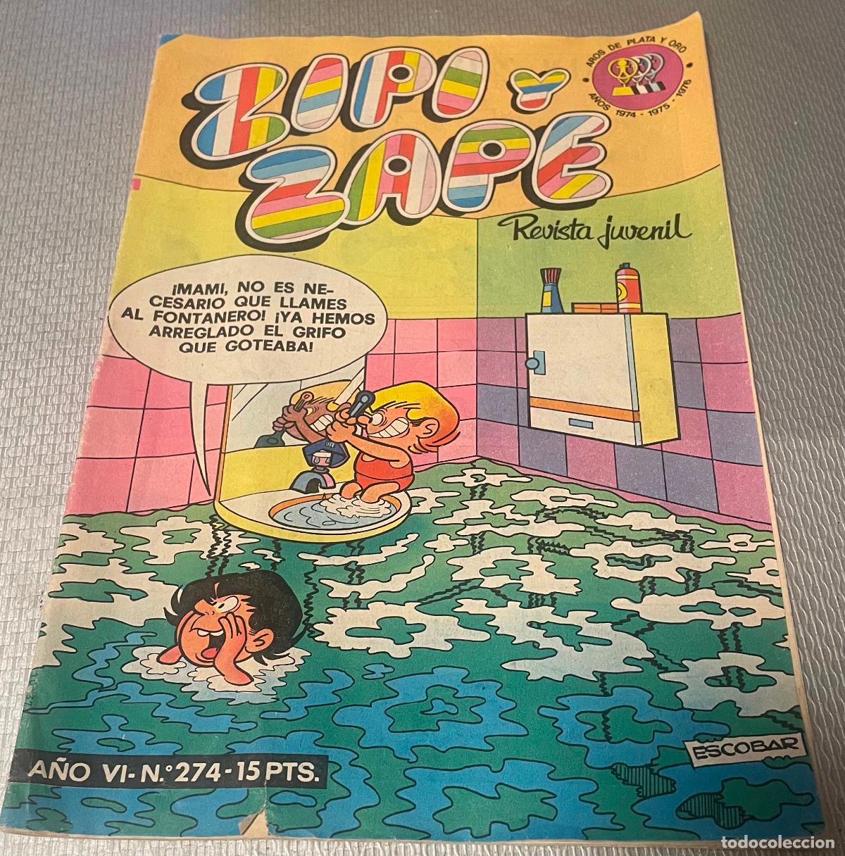 C&oacute;mics: ZIPI Y ZAPE A&ntilde;o VI n&uacute;mero 274 - Foto 1