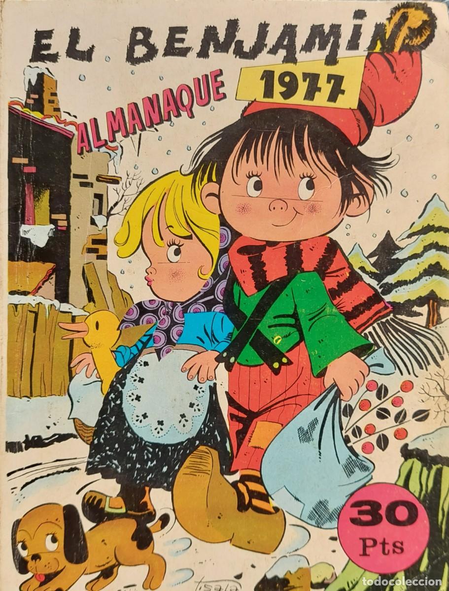 C&oacute;mics: ANTIGUO ALMANAQUE (EL BENJAMIN ) 1977 - Foto 1