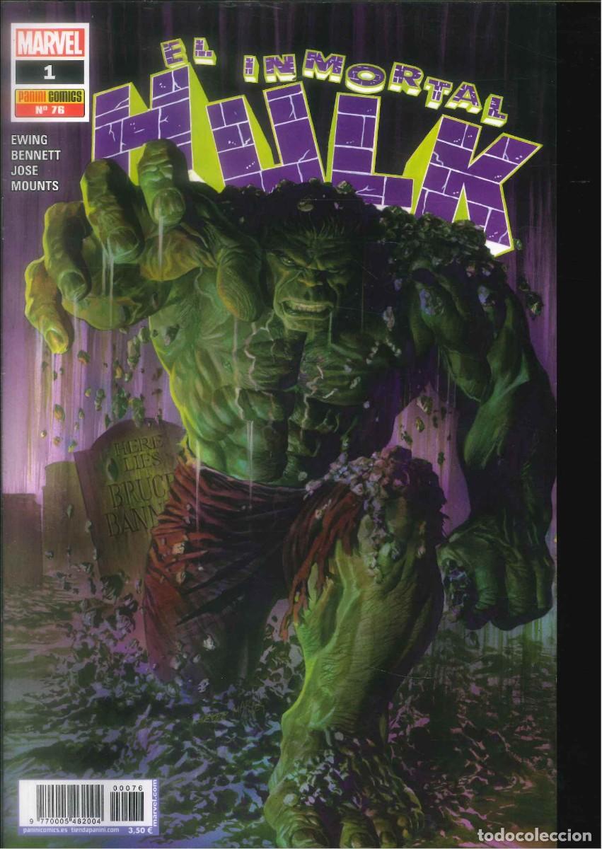 C&oacute;mics: EL INMORTAL HULK PANINI 1 - Foto 1