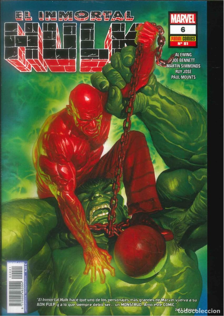 C&oacute;mics: EL INMORTAL HULK PANINI 6 - Foto 1