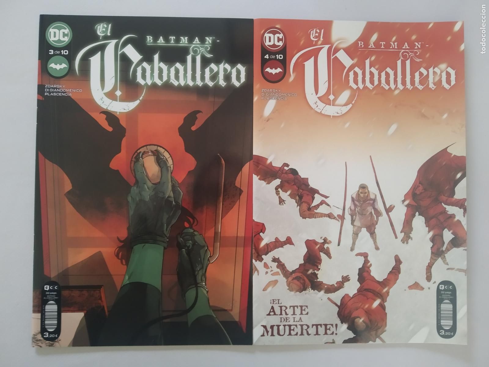 C&oacute;mics: BATMAN EL CABALLERO - N&ordm; 1, 2, 3 Y 4 - DC - ECC - NUEVO (7Yw) - Foto 3