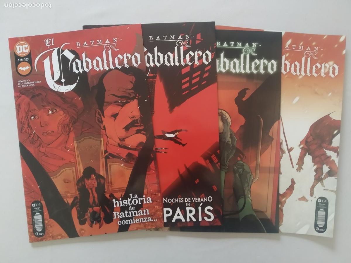 C&oacute;mics: BATMAN EL CABALLERO - N&ordm; 1, 2, 3 Y 4 - DC - ECC - NUEVO (7Yw) - Foto 1