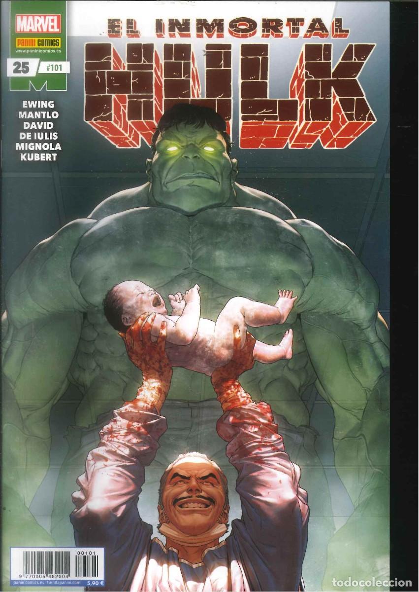 C&oacute;mics: EL INMORTAL HULK PANINI 25 - Foto 1